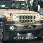 Mahindra Thar Roxx Mocha Grey