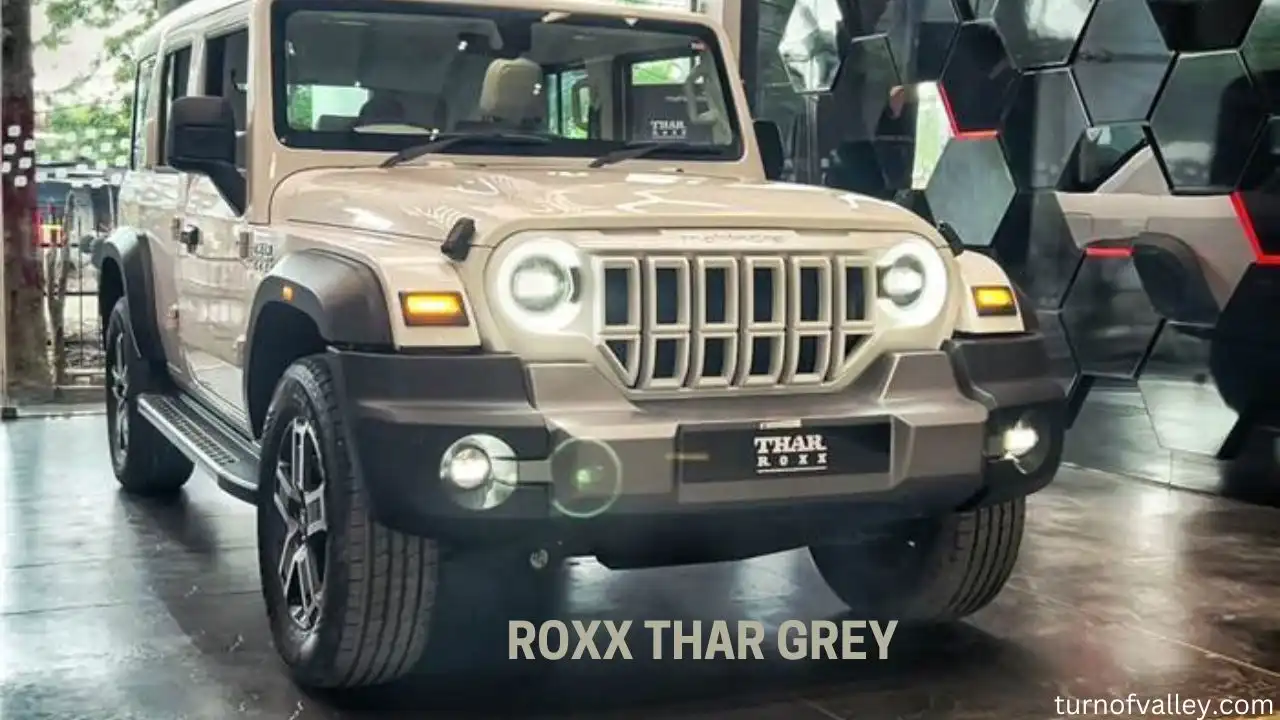 Mahindra Thar Roxx Mocha Grey