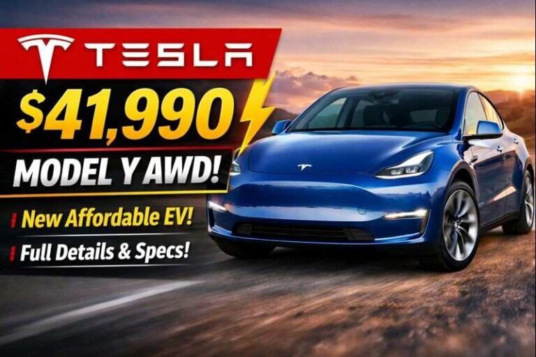 $41990 Tesla Model Y