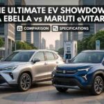Toyota Urban Cruiser Ebella vs Maruti eVitara Comparison