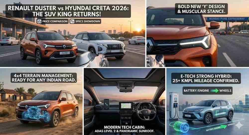 "Renault Duster 2026 Price in India"